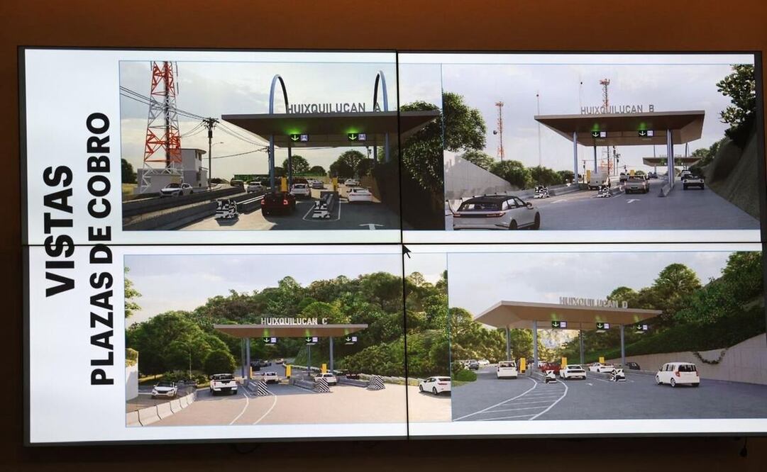 Con las próximas 4 nuevas plazas de cobro, sumarán 7 en total para eficientar la entrada y salida de automóviles a Huixquilucan / Foto Especial