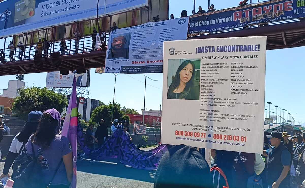 ¿Dónde está Kimberly?  A 13 días de su desaparición en Naucalpan, se mantiene activa la alerta de búsqueda