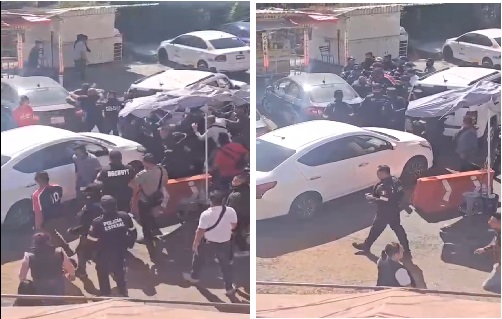 Separan a 15 elementos por riña en Ministerio Público de Ecatepec  