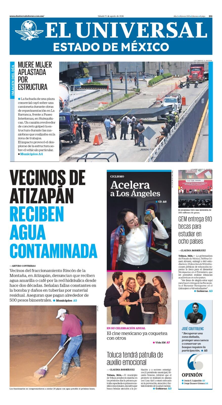 Portada 15 de Agosto