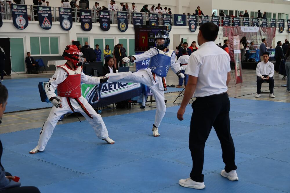 La presidenta de la asociación destaca el incremento en el número de competidores, especialmente en categorías infantiles y Poomsae. Foto Roberto Guerrero
