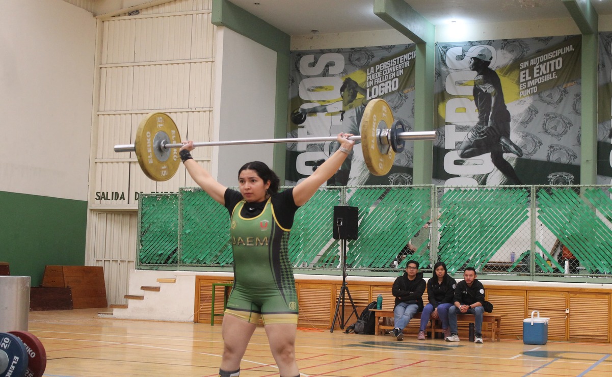 ¡Orgullo universitario! Cinco halterofilistas representarán a la UAEMéx en los Campeonatos Nacionales