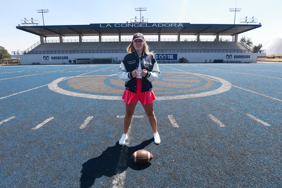 Su trayectoria en los emparrillados comenzó con los Potros Salvajes de la Universidad Autónoma del Estado de México. Foto: Alejandro Vargas. El Universal