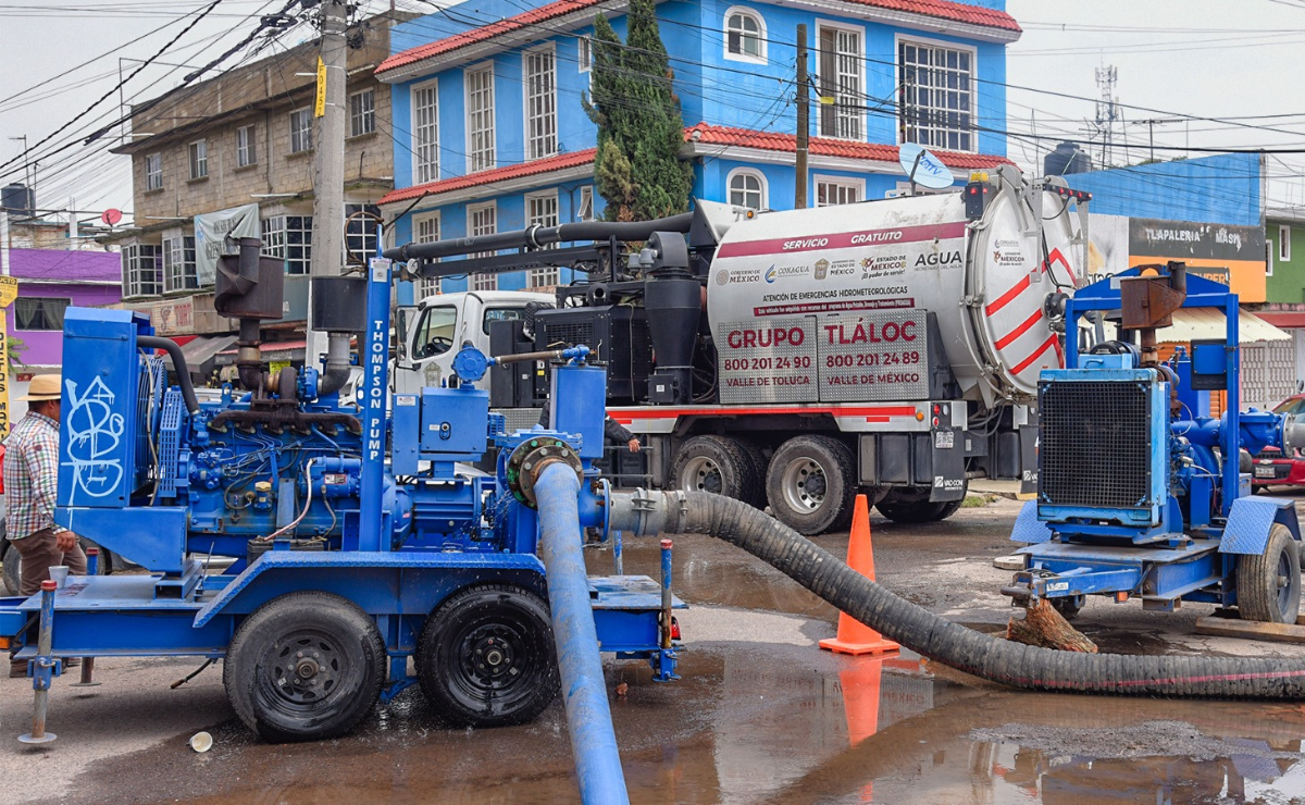 En Cuautitlán, la CAEM refuerza la infraestructura de drenaje con nueva tecnología para proteger a la comunidad de futuras inundaciones Foto: Especial