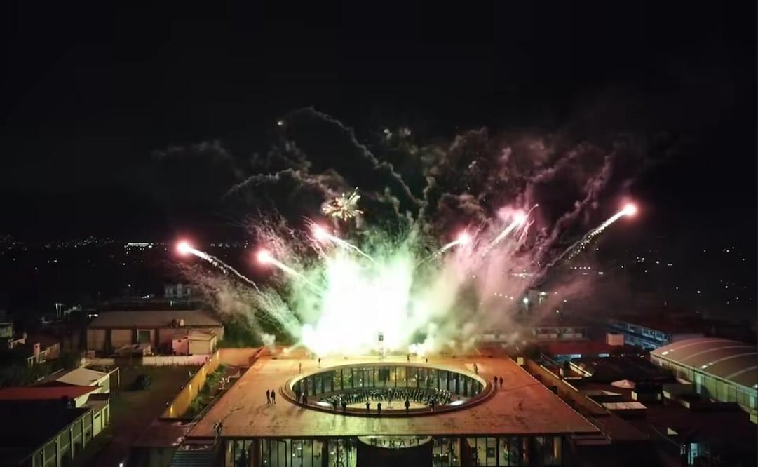 Niños y jóvenes entonaron “Viejo mi querido viejo” y “Las Golondrinas” / Foto Especial