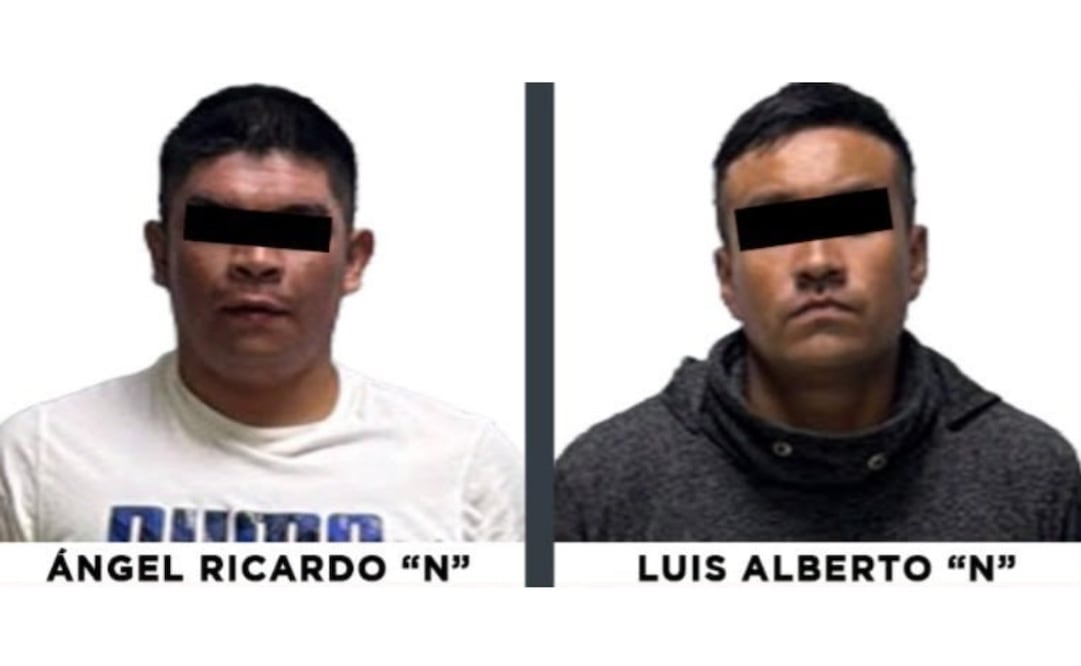Ángel Ricardo “N” y Luis Alberto “N”, encargados del lugar al momento de la intervención, fueron puestos a disposición de la autoridad judicial. Foto Especial