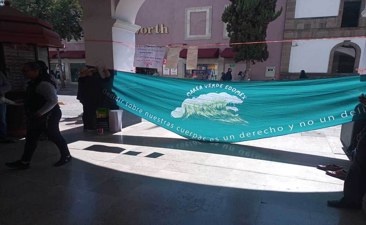 El colectivo Marea Verde en Toluca promueve la salud sexual reproductiva y no reproductiva. Foto: Especial.