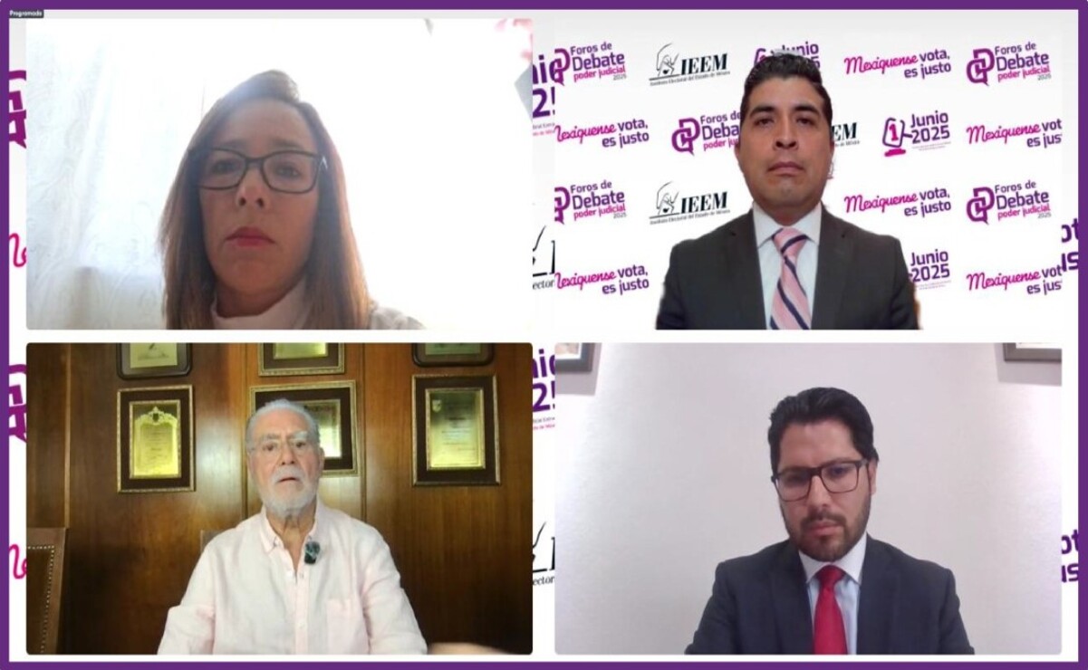 Pudieron exponer brevemente su trayectoria profesional y académica / Foto Especial