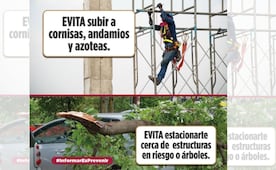 Tormenta eléctrica azota el Oriente del Edomex; Protección Civil emite estas recomendaciones