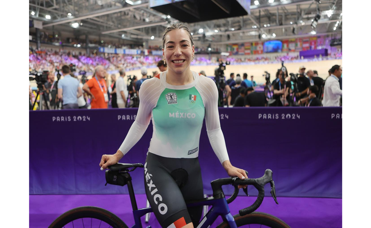 Daniela Gaxiola, lista para brillar en el Campeonato Mundial de Ciclismo de pista 2024