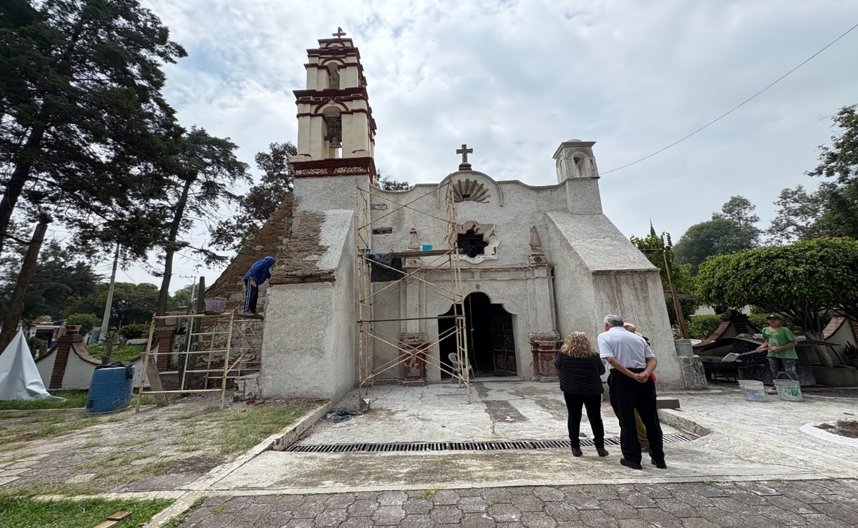 ¡Al rescate histórico! Vecinos de Cuautitlán Izcalli se unen para restaurar iglesia del siglo XVII
