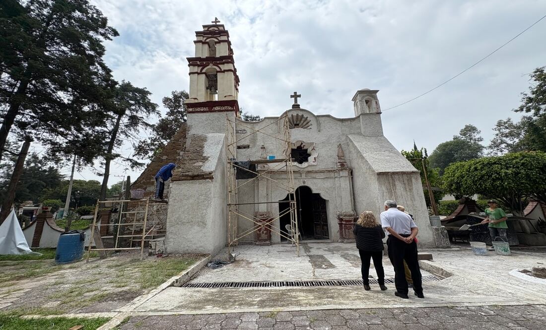 El templo fue una ermita de las foráneas franciscanas / Foto: Arturo Contreras