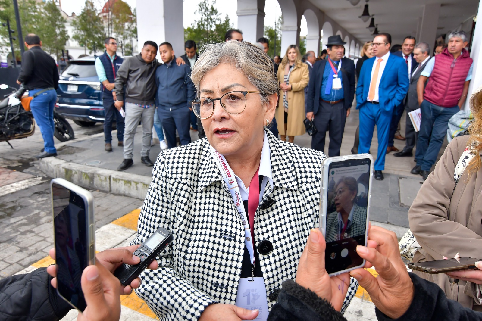La alcaldesa de la Paz, Martha Guerrero Sánchez. Foto Especial