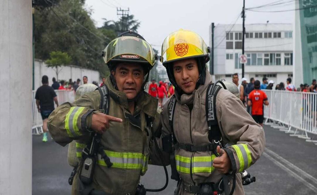 Participa en la carrera con causa Préndete, en beneficio del Heroico Cuerpo de Bomberos de la capital / Foto Especial