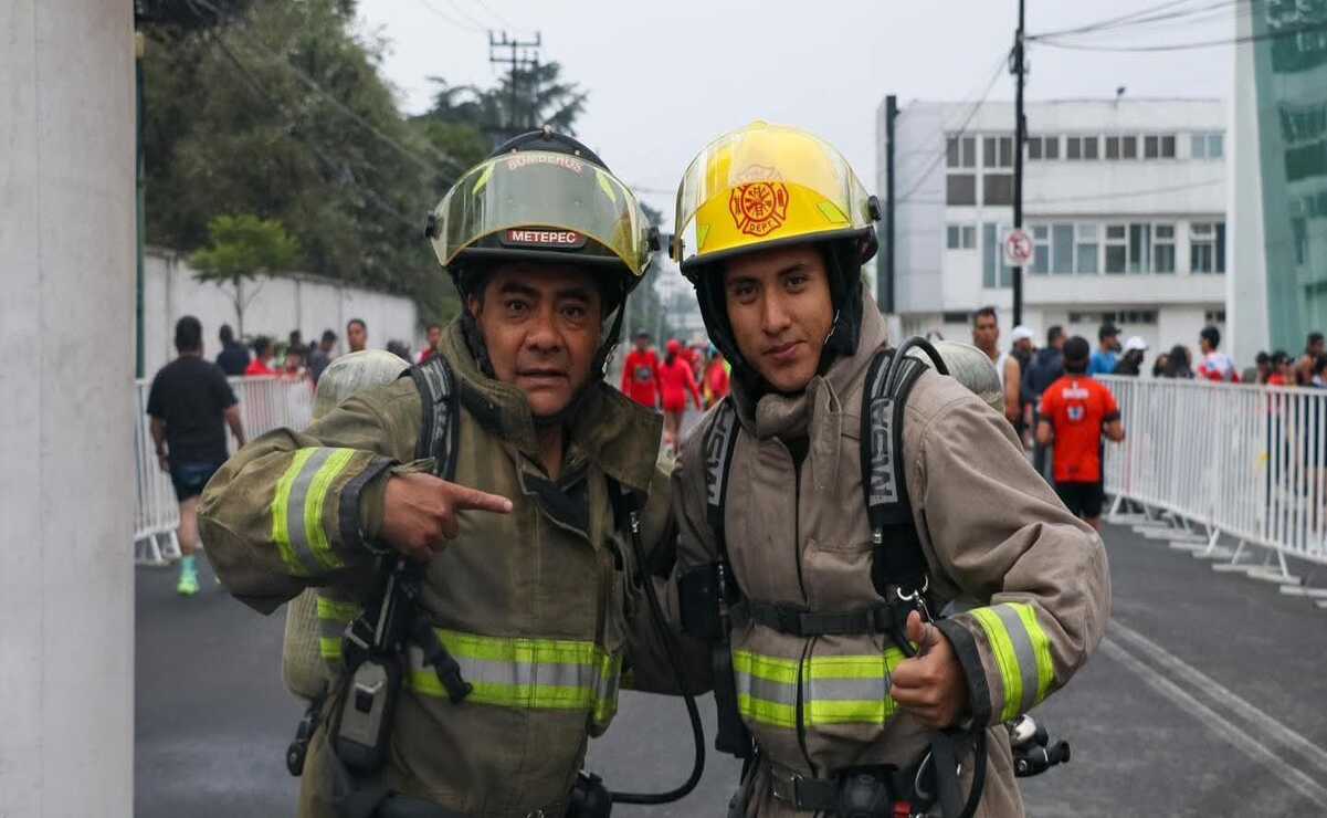 Participa en la carrera con causa Préndete, en beneficio del Heroico Cuerpo de Bomberos de la capital / Foto Especial