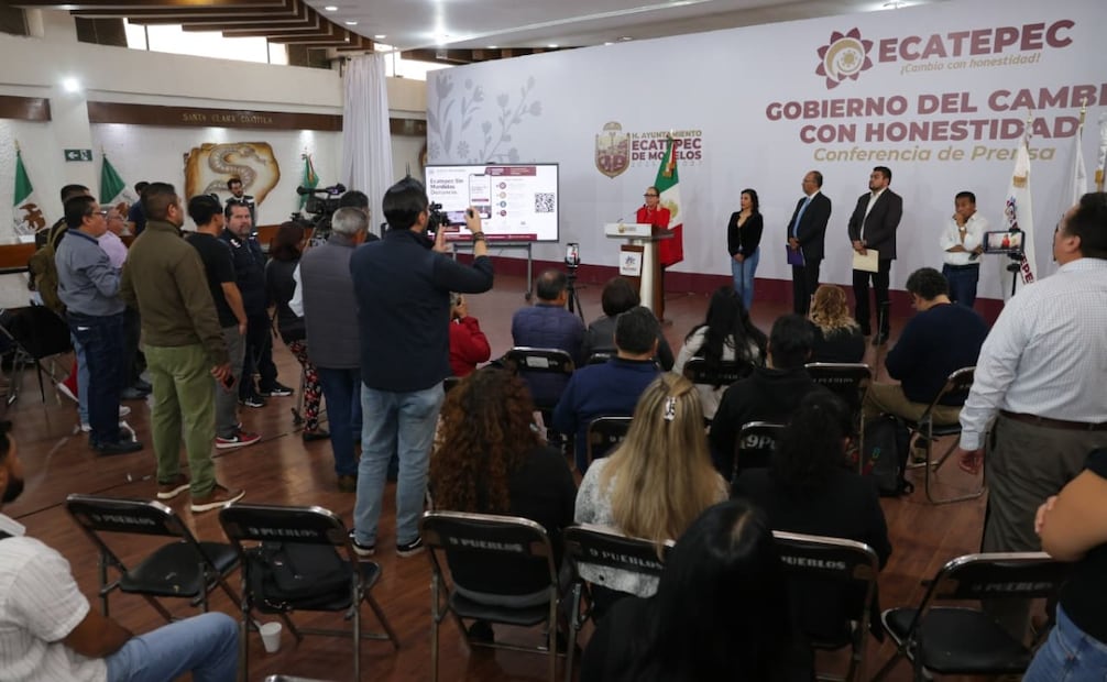 La plataforma Ecatepec Sin Mordidas permite realizar denuncias anónimas desde el celular o computadora de forma rápida. Foto Especial