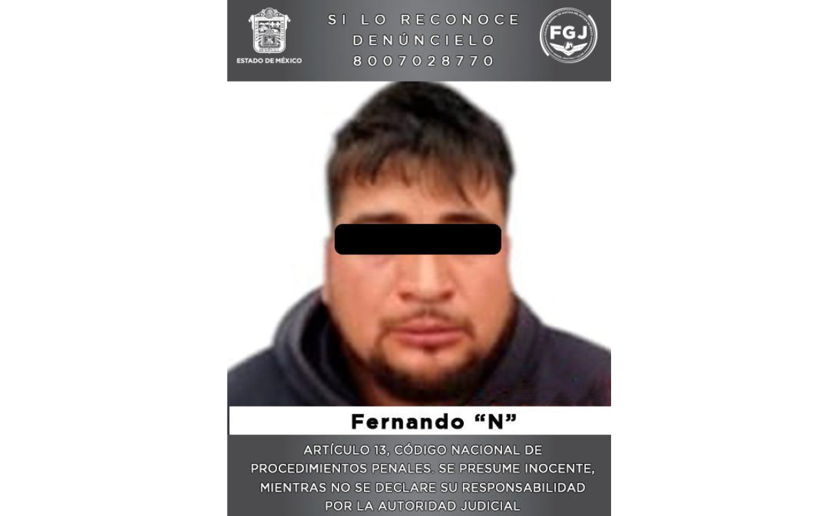 El probable implicado, fue ingresado al Centro Penitenciario y de Reinserción Social de la zona, donde se determinará su situación jurídica. Foto: Especial