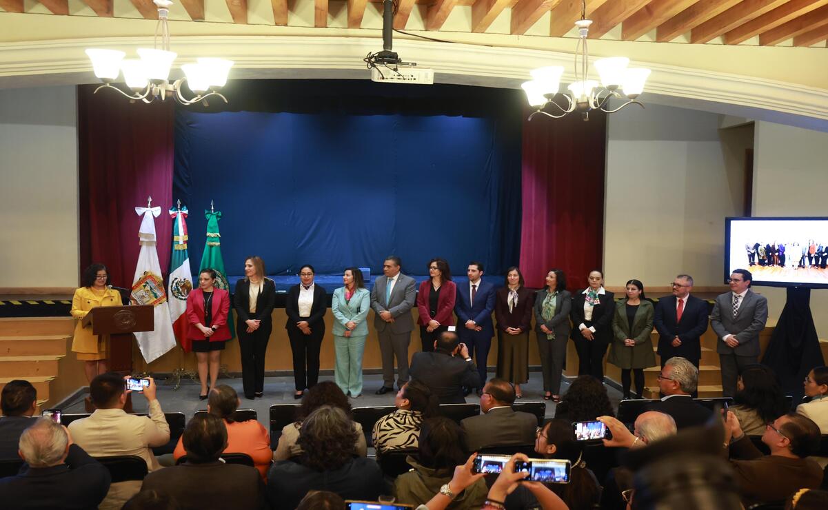 Nuevo gabinete en la UAEMéx: Marta Patricia Zarza presenta a su equipo de trabajo