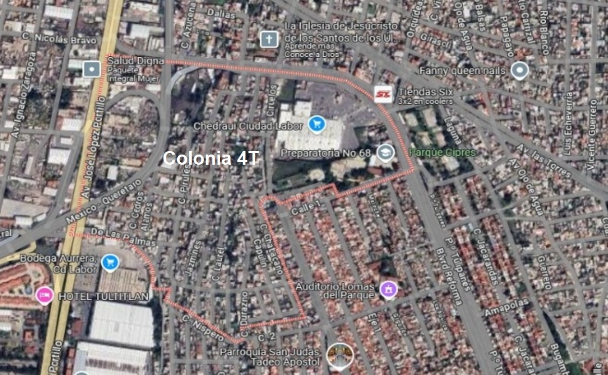 Confusión en Google Maps: Nuevos nombres de la colonia 4T en Tultitlán aún no aparecen