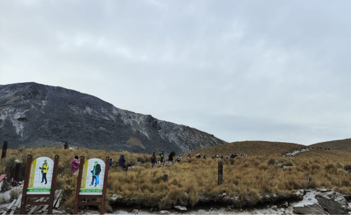 Dos alpinistas son rescatados tras perderse en la zona de la Cañada del Oso. Foto: Especial