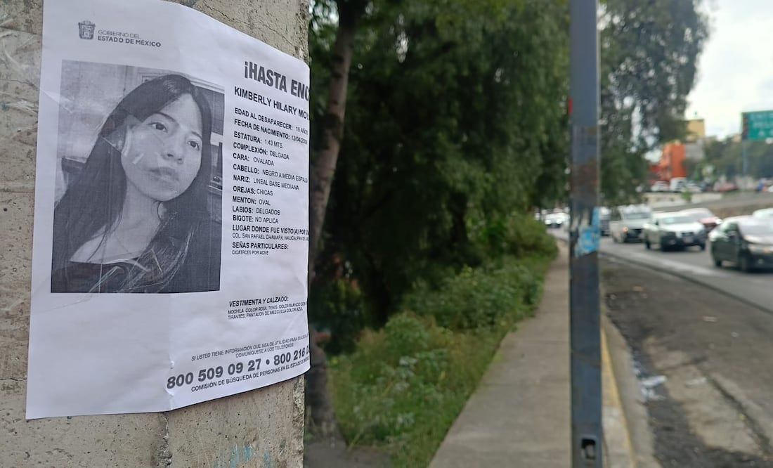 Naucalpan, Méx.- Las labores de búsqueda para localizar a Kimberly Hilary Moya González, de 16 años, continúan de manera coordinada entre la Fiscalía General de Justicia del Estado de México (FGJEM)