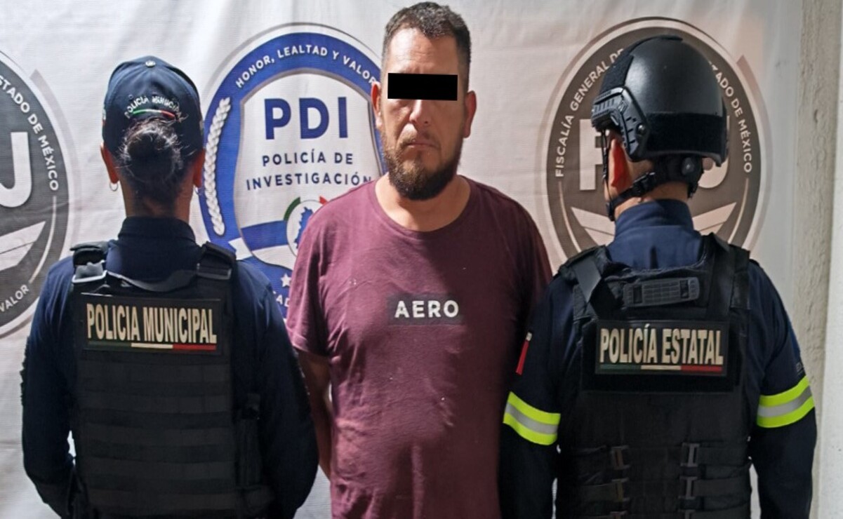 Detenido en Edomex tras ataque a policías y posesión de arma de fuego
