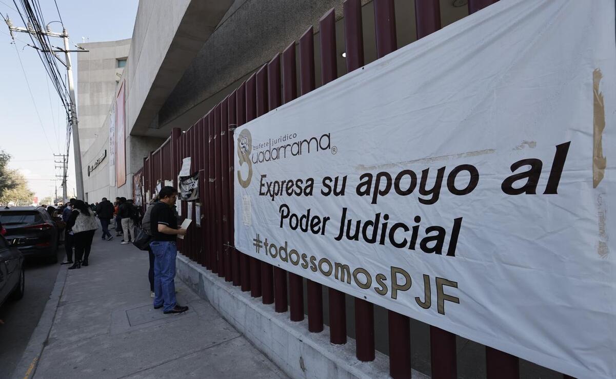 El Poder Judicial de la Federación suspendieron labores en contra de la decisión de la Cámara de Diputados de recortar presupuestos. Foto: Jorge Alvarado
