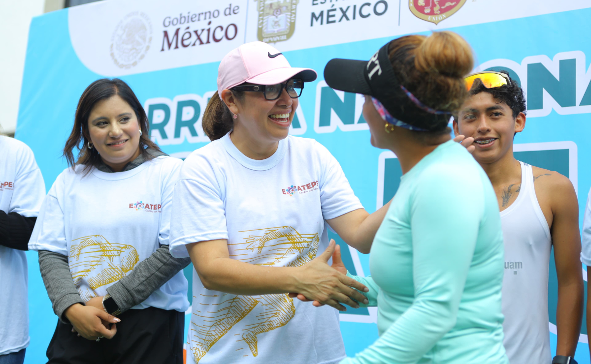 Miles corren en un evento masivo por la salud, la paz y contra las adicciones. ¡Orgullo y unión en cada paso! Foto: Especial