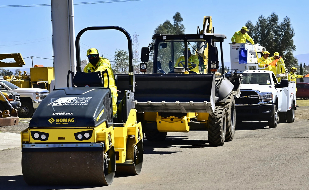 ¡Adiós a los baches! Darán mantenimiento a dos mil kilómetros de carreteras en Edomex