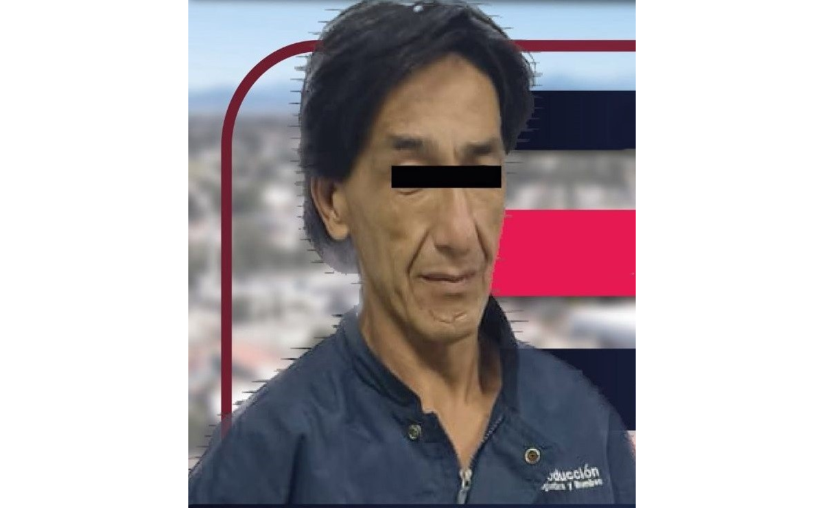 Jorge “N” fue detenido por elementos de la policía municipal de Zumpango. Foto: Especial