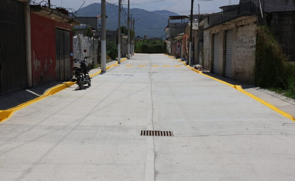 Calles como Privada Gustavo Baz y Jalapa totalmente renovadas para mejorar la movilidad y calidad de vida. Foto Especial