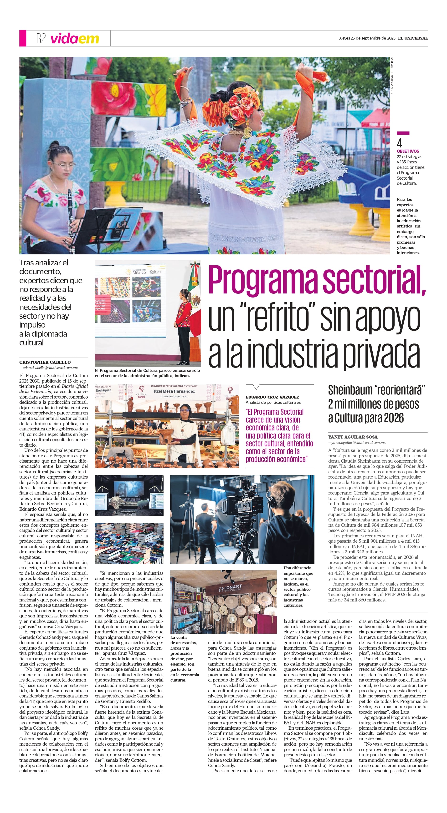 Portada 28 de septiembre 2025