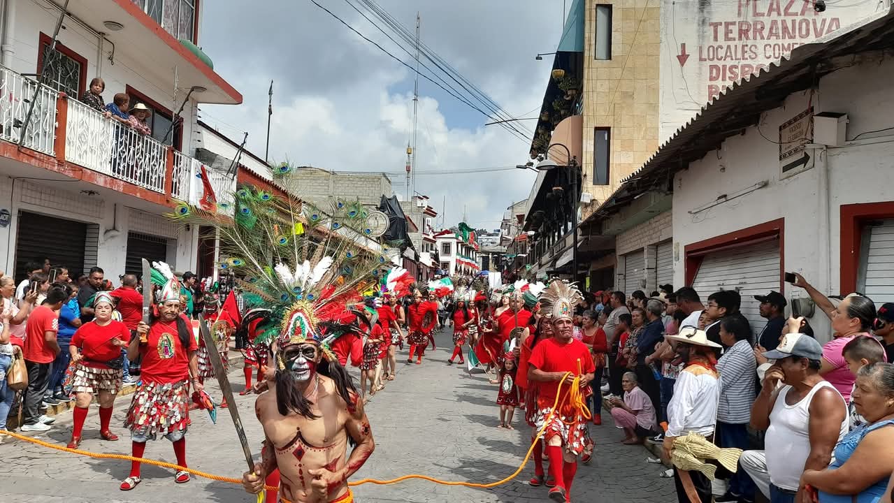 "Préstamo" en Ixtapan de la Sal: Aztecas y apaches se preparan para el inicio de las fiestas patrias