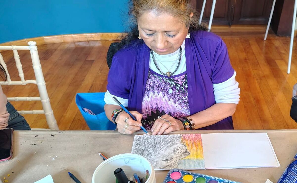 Museo Casa Toluca 1920, se lleva a cabo un taller que combina disciplinas como el dibujo y la pintura / Foto Especial