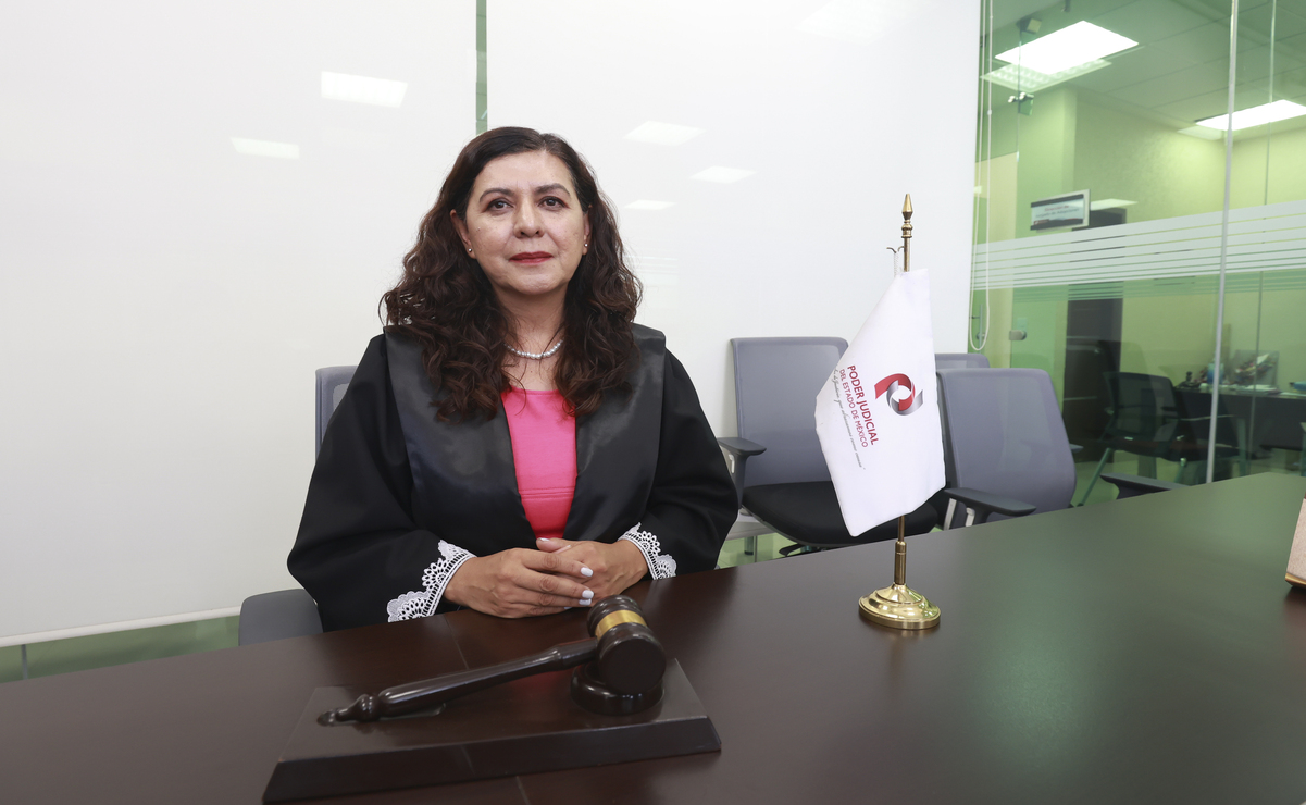 María de Lourdes Hernández Garduño, jueza del Poder Judicial del Estado de México. Foto: Alejandro Vargas / El Universal Estado de México