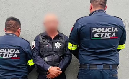 Policía Ética detiene a elemento de la Guardia Municipal de Naucalpan por presunta corrupción