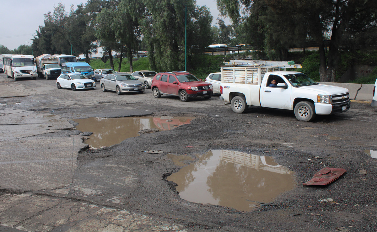 El Periférico Norte será intervenido a partir del lunes 30 de junio en una estrategia intergubernamental. Foto: Darío Luna / El Universal Estado de México