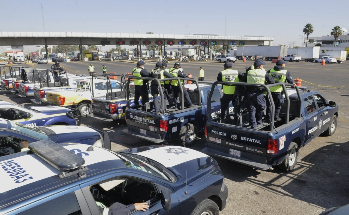 Módulo de atención y auxilio vial en la caseta de Tepotzotlán, punto de acceso al Estado de México / Fotos: Especial
