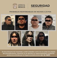 Desarticulan a célula dedicada al robo de vehículos con violencia en el Valle de Toluca