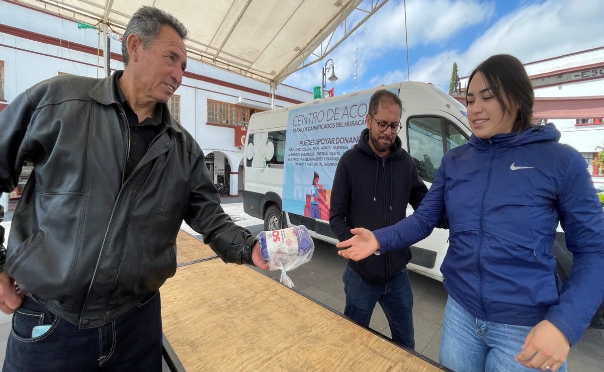 Atlacomulco: Abren centro de acopio para apoyar a afectados en Acapulco