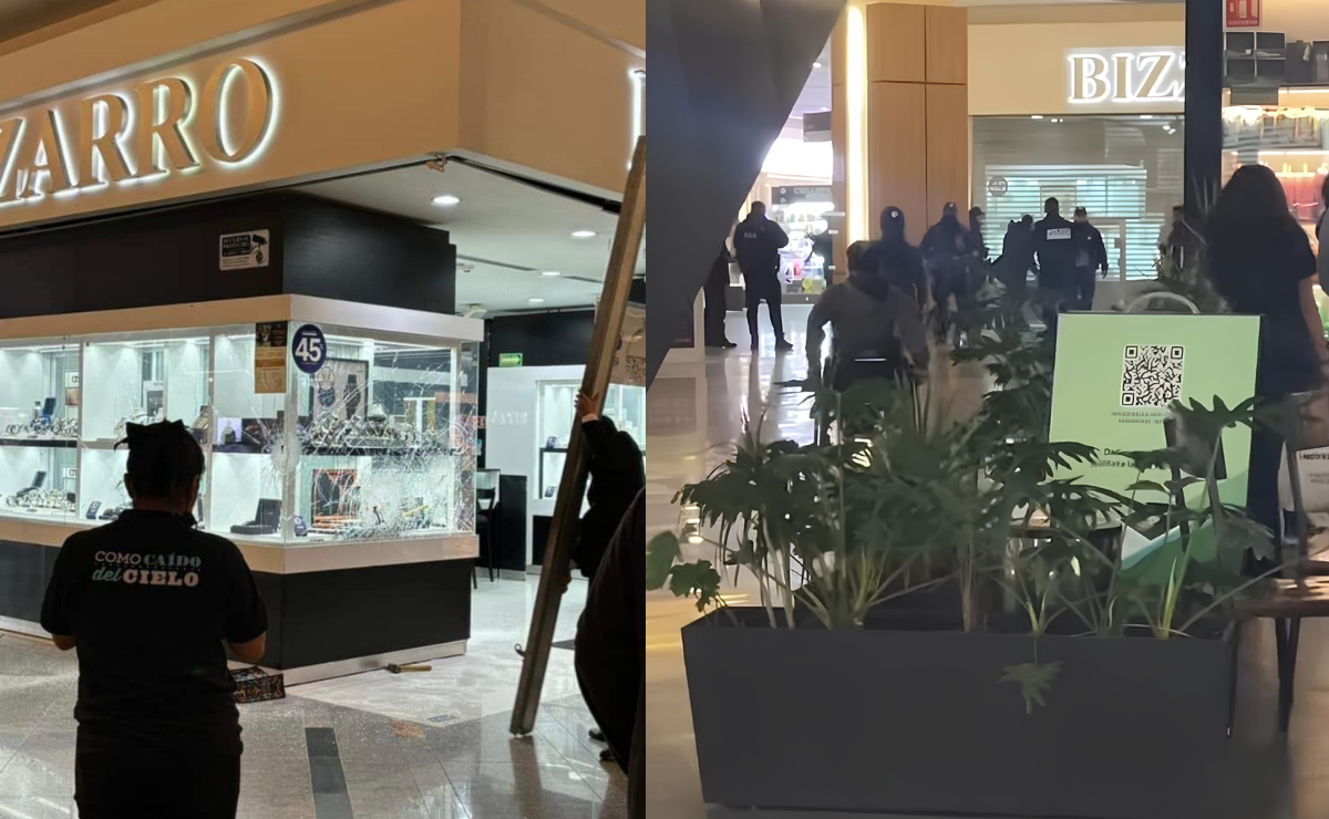 Coacalco: Asaltan joyería y generan pánico entre clientes