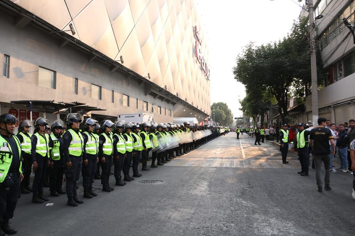 Blindan el Nemesio Diez: Despliegan 550 elementos de seguridad para el partido Toluca vs. América