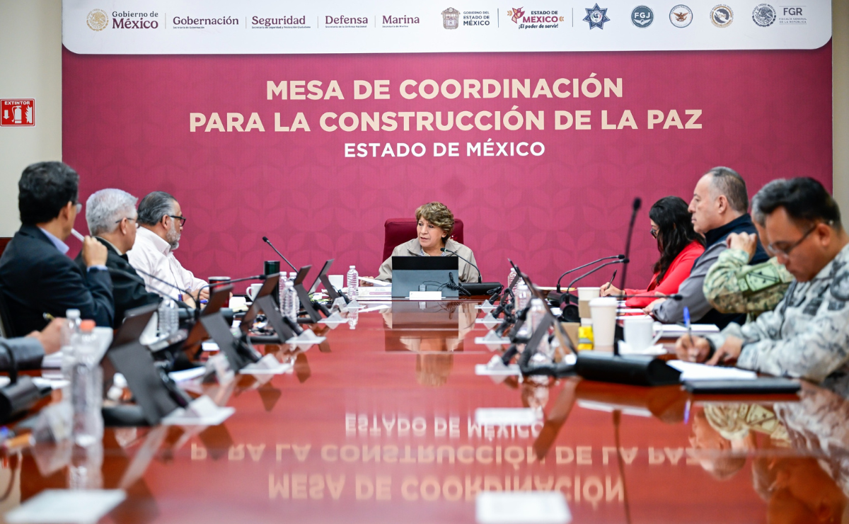 Con el "Poder de Servir", Delfina Gómez confirma la baja del 24% en delitos de alto impacto en el Edomex, mejorando los índices de seguridad. Foto: Especial