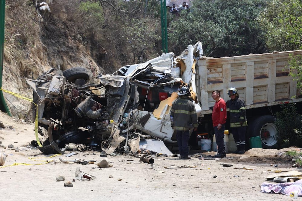 Autoridades resguardan el área mientras se realizan las diligencias periciales. Foto Osmar Alvarado / El Universal