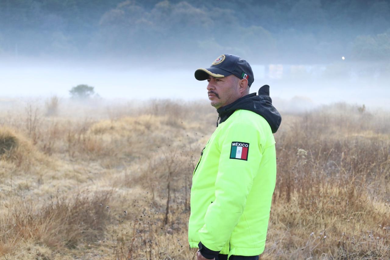 A través de recorridos constantes y recomendaciones preventivas, el gobierno municipal busca proteger a los habitantes de Huixquilucan de los efectos del frío extremo. Foto Especial