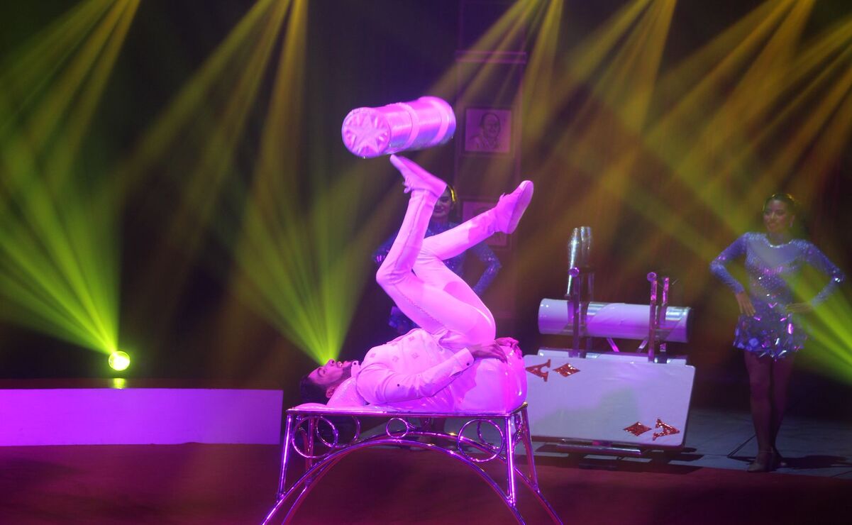 Ángel Vivas, antipodista / Foto Karen Aldama