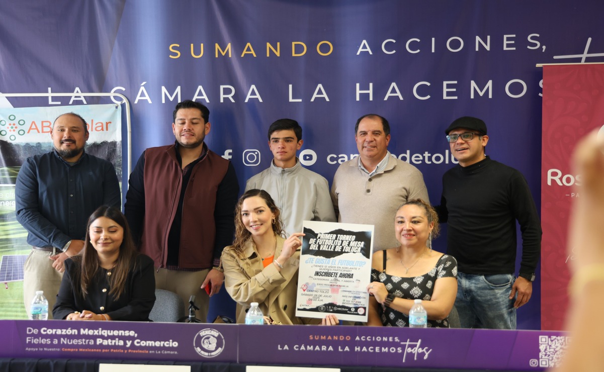 El primer torneo de futbolito se realizará el próximo 26 de julio en Centro Tolzú. Foto: Roberto Guerrero / El Universal Estado de México