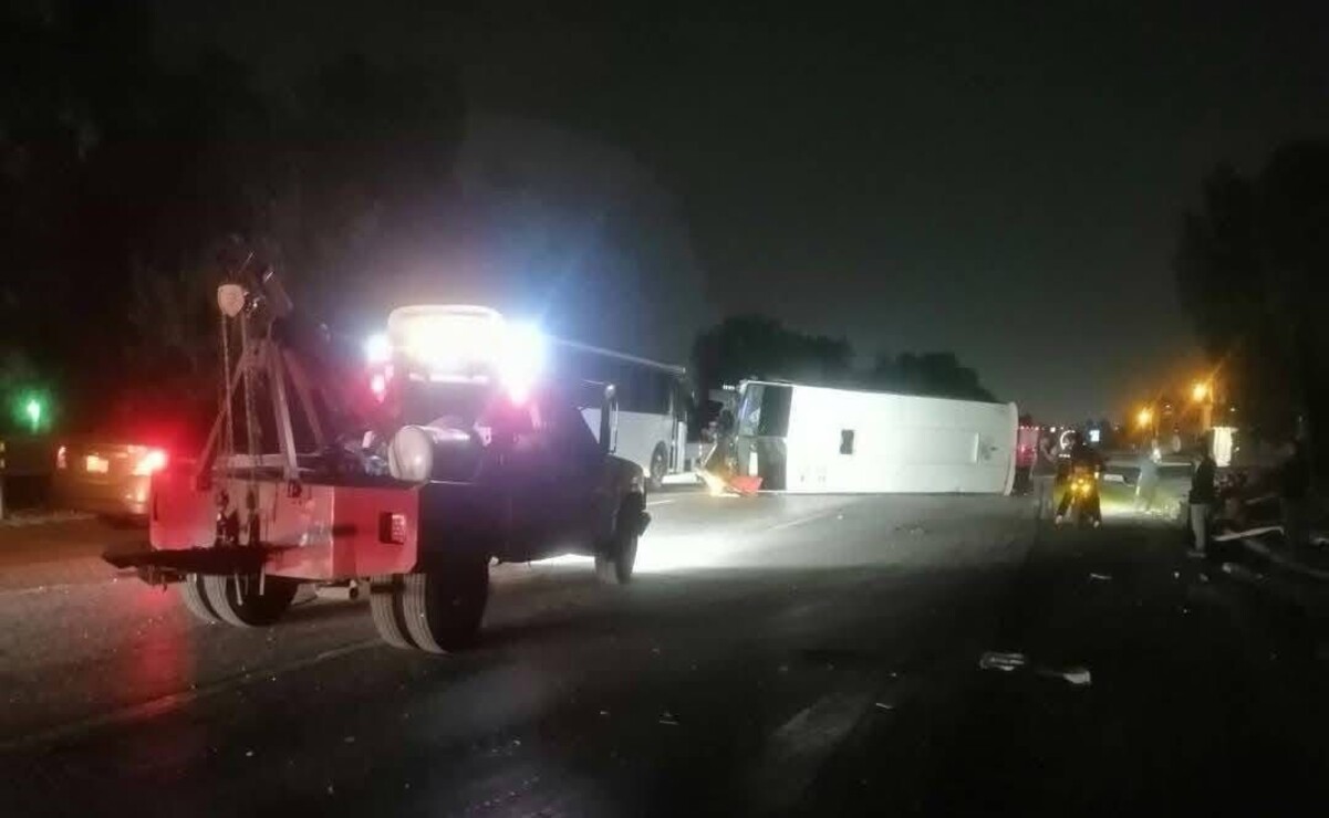 El accidente se registró a la altura del Km 49, que pasa a través del municipio de Coyotepec / Foto Especial