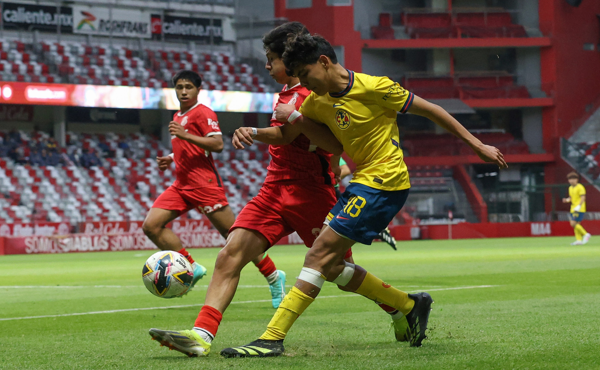 Al minuto 2, Toluca se adelantó en el marcador con un buen remate / Foto Especial