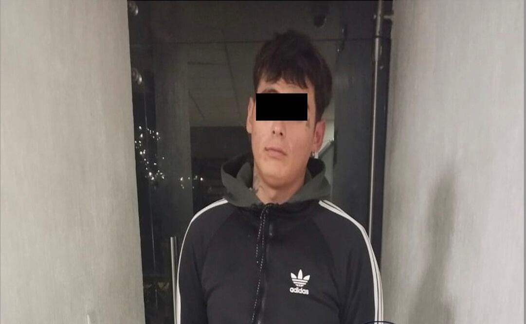 Aarón “N” fue detenido por su probable participación en delitos contra la salud / Foto Especial